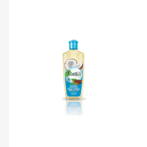Vatika Naturals Huile Capillaire Enrichie à la Noix de Coco | Noix de Coco, Ricin & Henné Apporte Volume & Épaisseur | Pour Cheveux Fins, Fins & Flasques – 200 ml