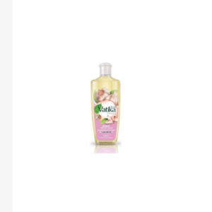 Vatika Naturals Huile Capillaire Enrichie à l'Ail Bienfaits des Vitamines A, E et F Favorise la Repousse, un Cuir Chevelu Plus Sain et la Force 200ml