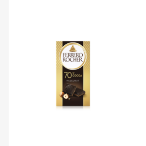 Ferrero Rocher - Barre de chocolat noir 70% 90g