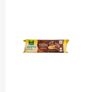 Gullon - Thins Biscuit enrobé de chocolat au lait - Zéro sans sucre ajouté - 150g